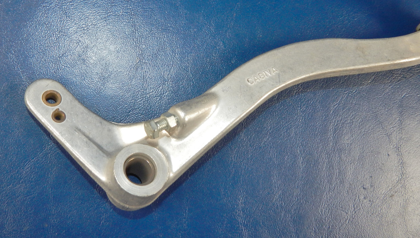 NOS CAGIVA REAR WHEEL BRAKE PEDAL LEVER L=210mm HOLE D=12mm DUCATI MORINI - MotoRaider