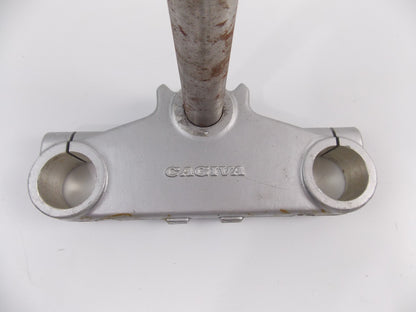 NOS CAGIVA ELEFANT-2 125 200 FRONT FORK LOWER TRIPLE PLATE 800041543 800L34774 - MotoRaider