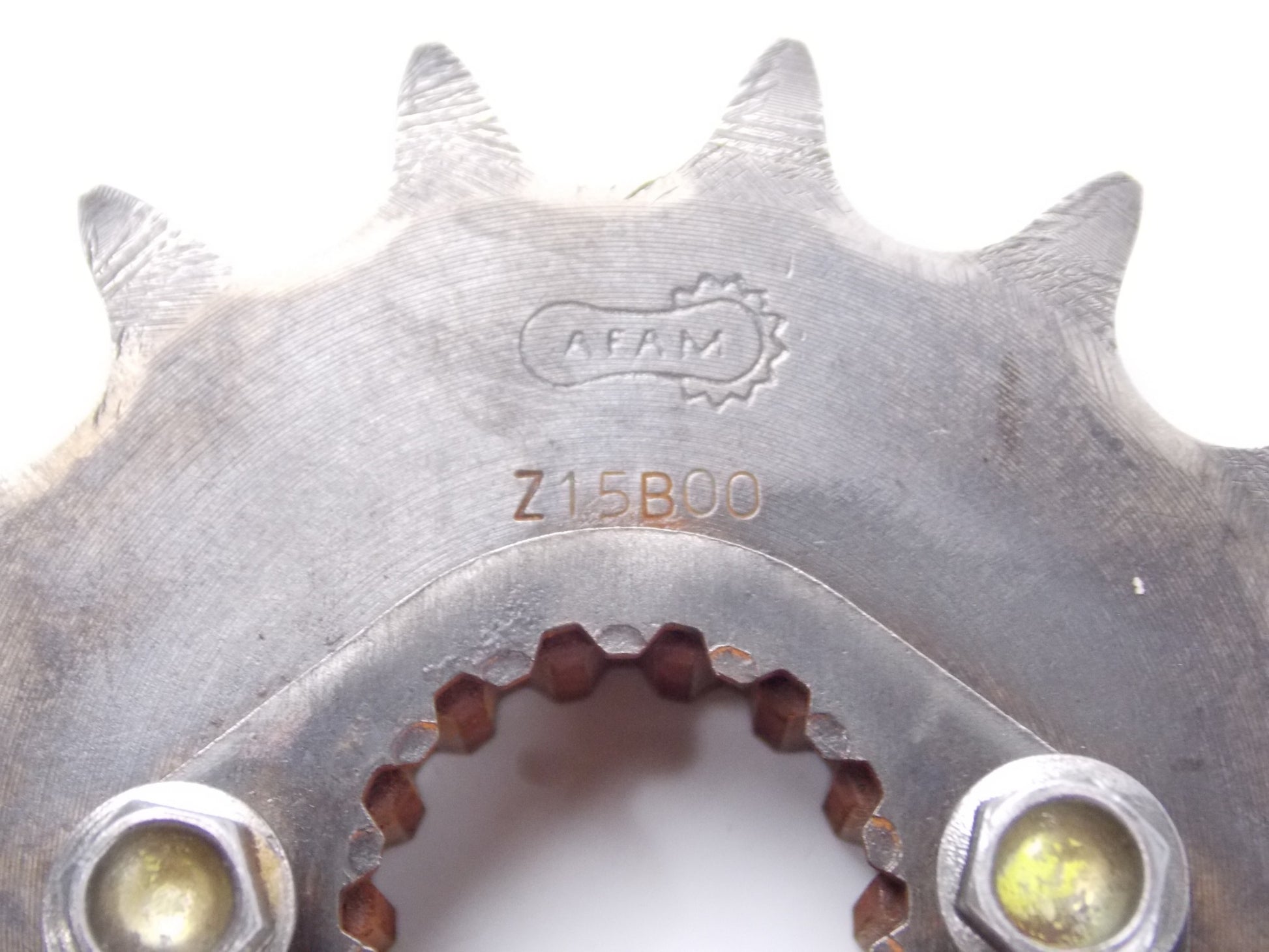 1998 DUCATI 750 FRONT SPROCKET 15T AFAM Z15B00 + LOCK WASHER - MotoRaider