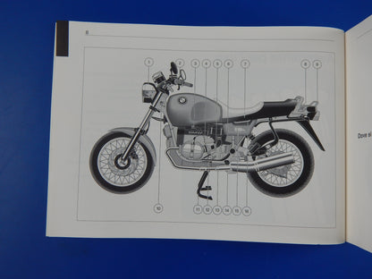 OEM BMW 1991 R80R 91 R100R 91 1993 R100R Mystik 94 USER MAINTENANCE MANUAL BOOK - MotoRaider