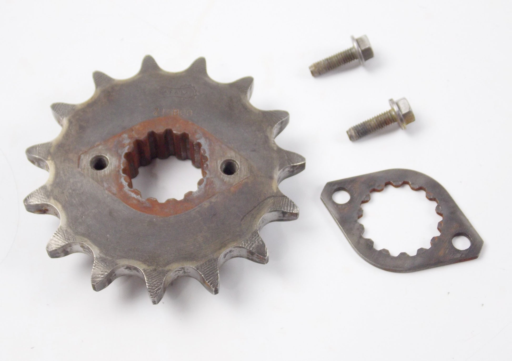 1998 DUCATI 750 FRONT SPROCKET 15T AFAM Z15B00 + LOCK WASHER - MotoRaider