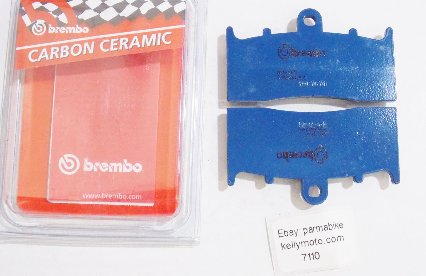 NOS BREMBO BMW R850R 2003-2016 CARBON CERAMIC FRONT PAIR BRAKE PADS 07GR6207 - MotoRaider