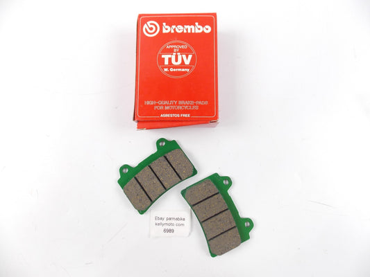 BREMBO FRONT WHEEL BRAKE PADS 07YA1711 YAMAHA FZR FJ XVZ TDR SRX TDM FZ - MotoRaider