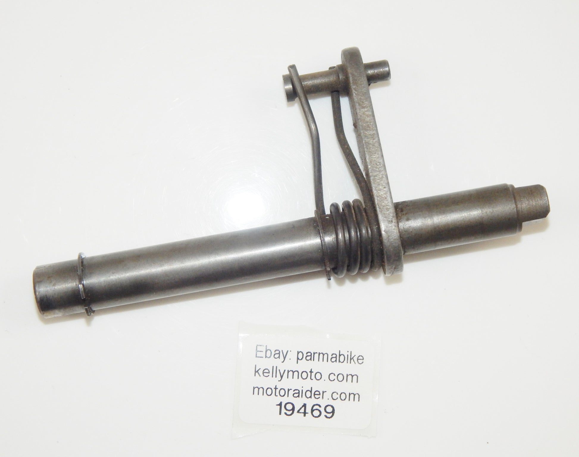 VINTAGE HUSQVARNA MOTORCYCLE TRANSMISSION GEAR CHANGING SHAFT L=143mm D=15mm - MotoRaider