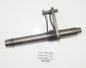 VINTAGE HUSQVARNA MOTORCYCLE TRANSMISSION GEAR CHANGING SHAFT L=143mm D=15mm - MotoRaider