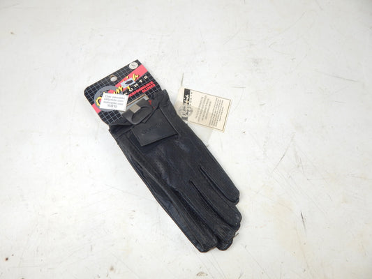 OLYMPIA SPORT LADIES PERFORMANCE LEATHER GLOVES SIZE SMALL BLACK MOTORYCLES ATV - MotoRaider