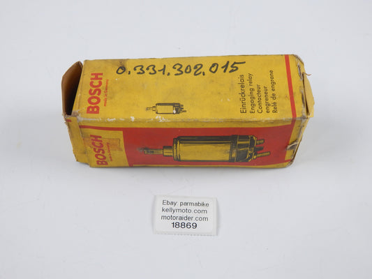 BOSCH ENGAGING RELAY 6 VOLTS FORD (UE) 0.331.302.015 ESCORT CAPRI FIESTA TAUNUS - MotoRaider