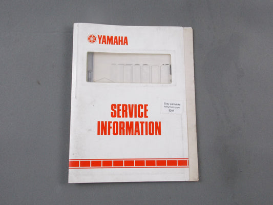 YAMAHA 1990 CT50S MANUAL SERVICE INFORMATION SHOP BOOK # 3NT-SI1 - MotoRaider