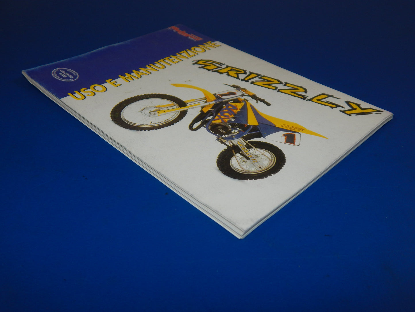 MALAGUTI GRIZZLY 10 12 OWNER MANUAL MAINTENANCE BOOK ITALIAN MINI MOTOCROSS - MotoRaider