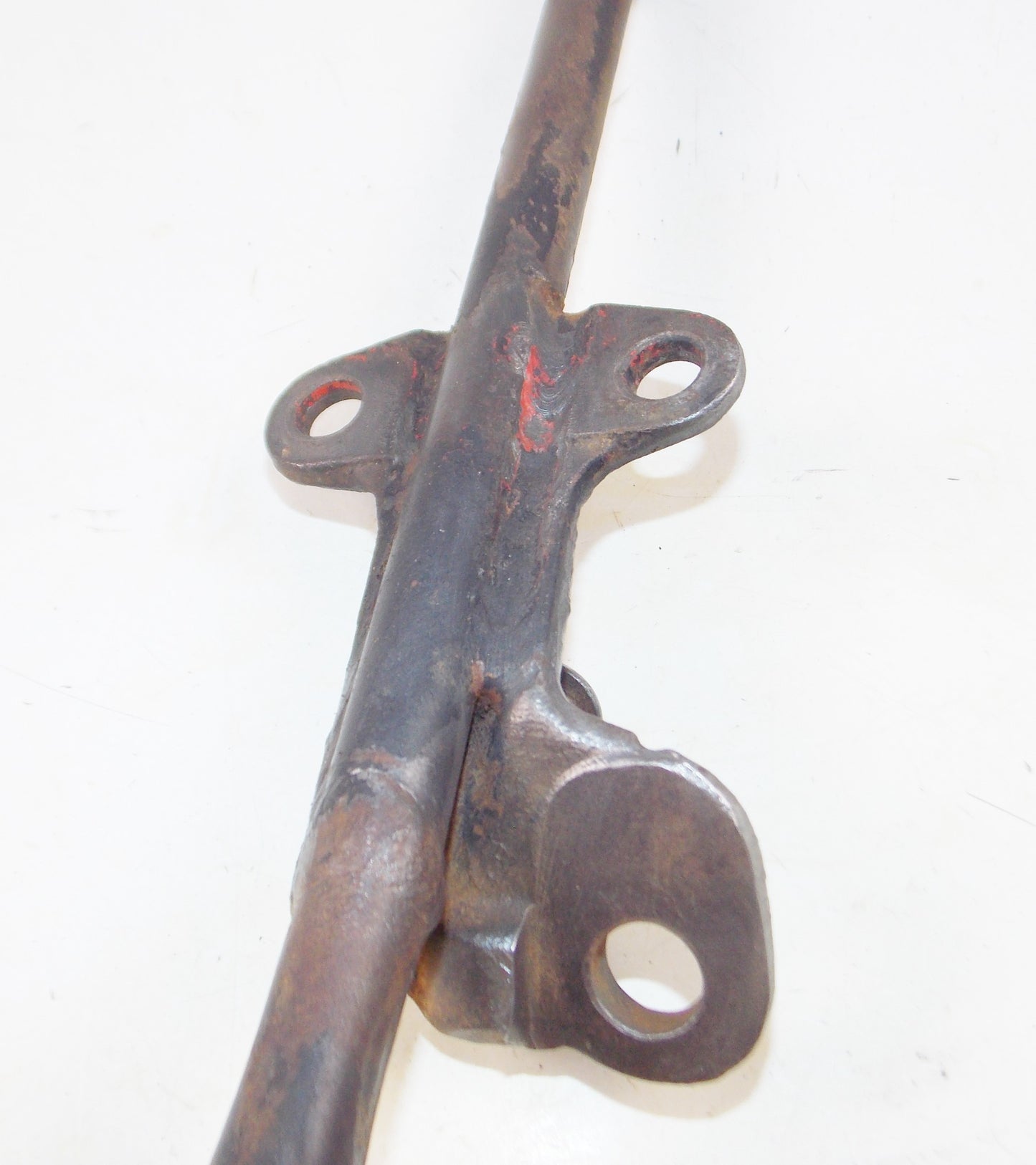 1960's HONDA CA 150 DREAM FRAME CHASSIS FOOT PEG BRACKET SIDE STAND MOUNT - MotoRaider