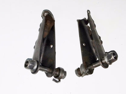 1985 HUSQVARNA 250WRX RIGHT LEFT FOOT REST FRAME PEGS STAND SPRING - MotoRaider