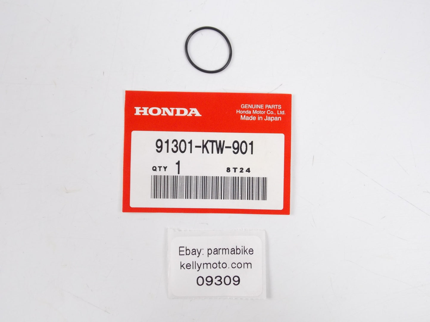 NOS OEM HONDA FORZA OUTER  CLUTCH O-RING 17.6 x 1.2 91301-KTW-901 - MotoRaider