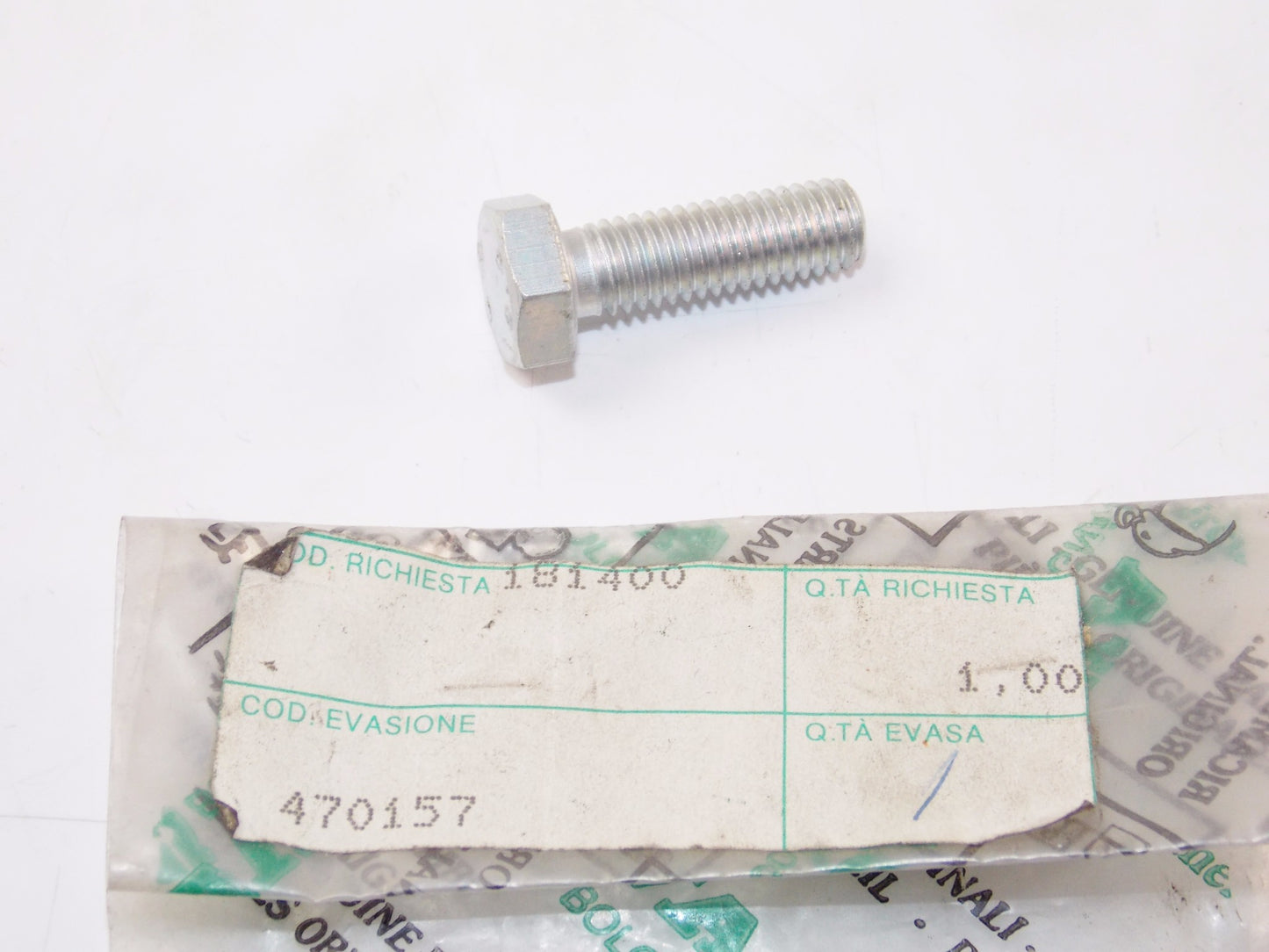 NOS OEM CAGIVA 1992 EXCALIBUR 350 | 501 MORINI SCREW 470157 - MotoRaider