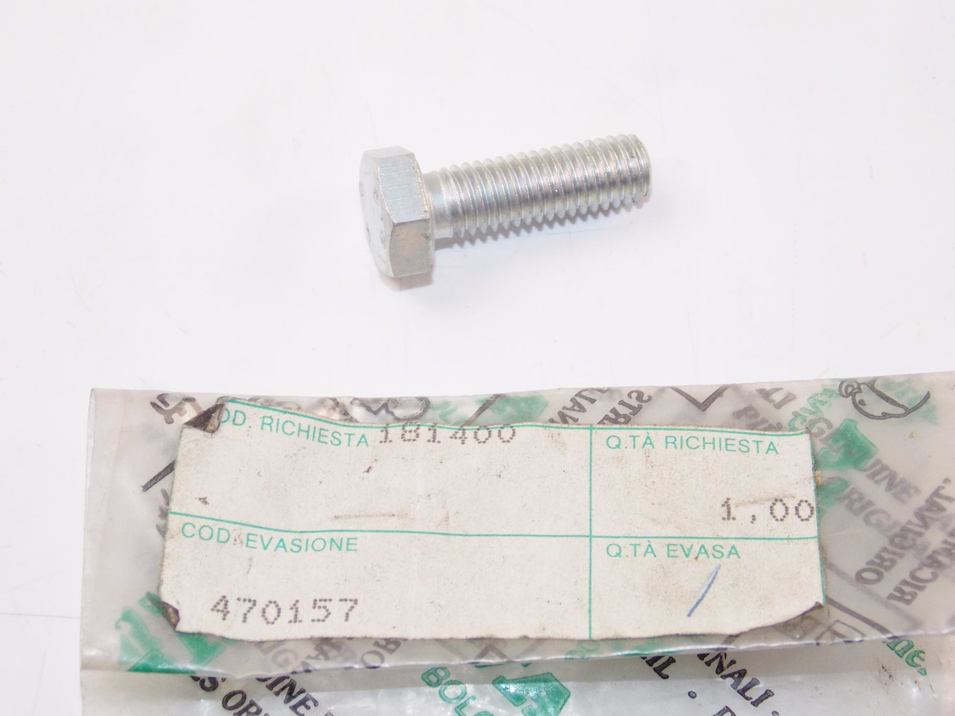 NOS OEM CAGIVA 1992 EXCALIBUR 350 | 501 MORINI SCREW 470157 - MotoRaider