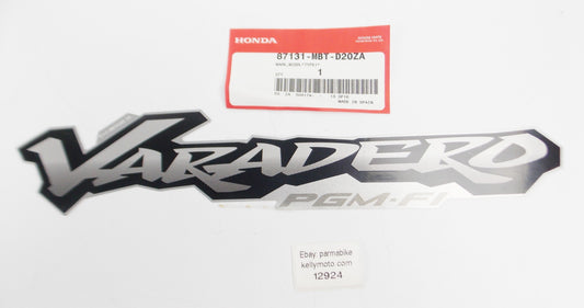 OEM HONDA 2003-2005 XL1000 VARADERO MARK MIDDLE COWL (TYPE1) 87131-MBT-D20ZA - MotoRaider