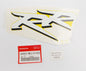 OEM HONDA 2003 CBR900RR MARK STICKER LEFT LOWER COWL TYPE6 64822-MCJ-D10ZC - MotoRaider