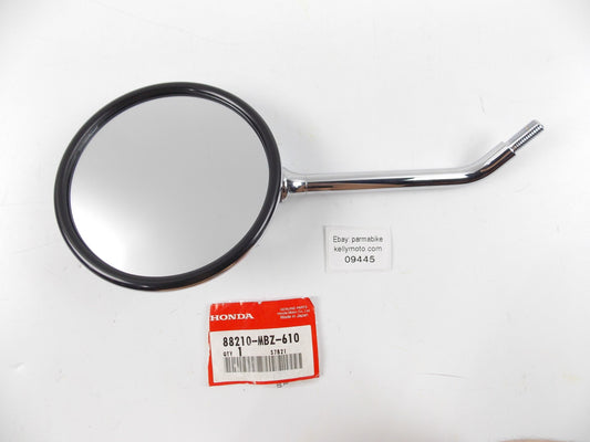 NOS OEM HONDA 1998-1999 CB600 HORNET MIRROR COMPLETE 88210-MBZ-610 - MotoRaider