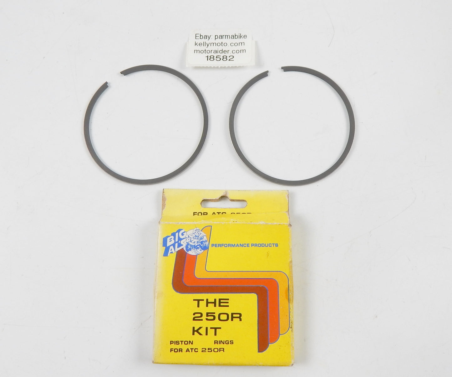 BIG ALS 250R KIT PISTON RINGS 1981-1984 ATC 250R HONDA ATV 3 WHEELER VINTAGE - MotoRaider