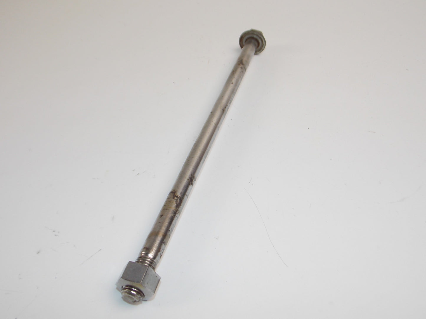 1969 HONDA DREAM CA150 FRAME CHASSIS SWING ARM SWIVEL NUT BOLT AXLE - MotoRaider