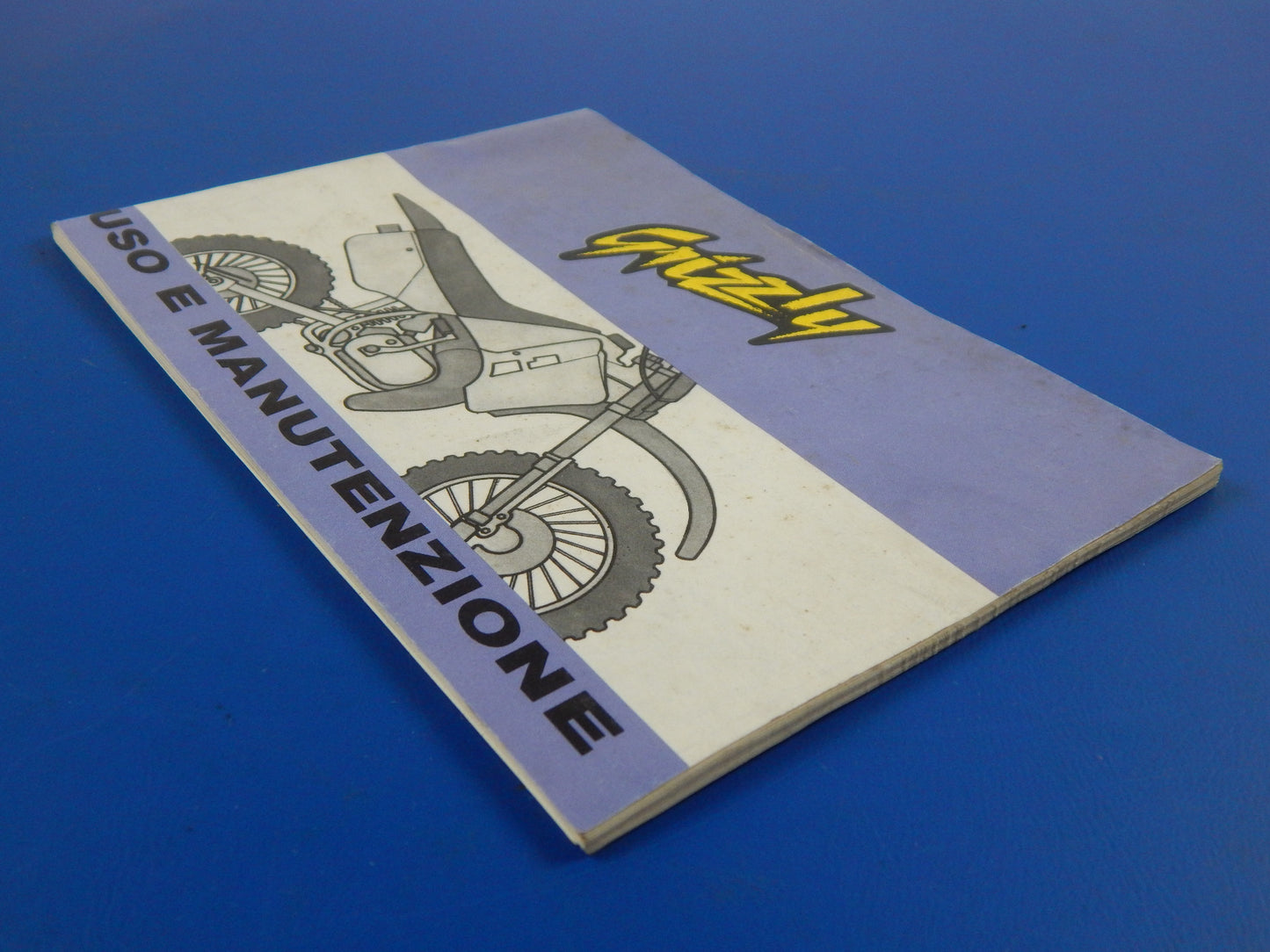 MALAGUTI GRIZZLY 10 12 4M OWNER MANUAL MAINTENANCE BOOK ITALIAN MINI MOTOCROSS - MotoRaider