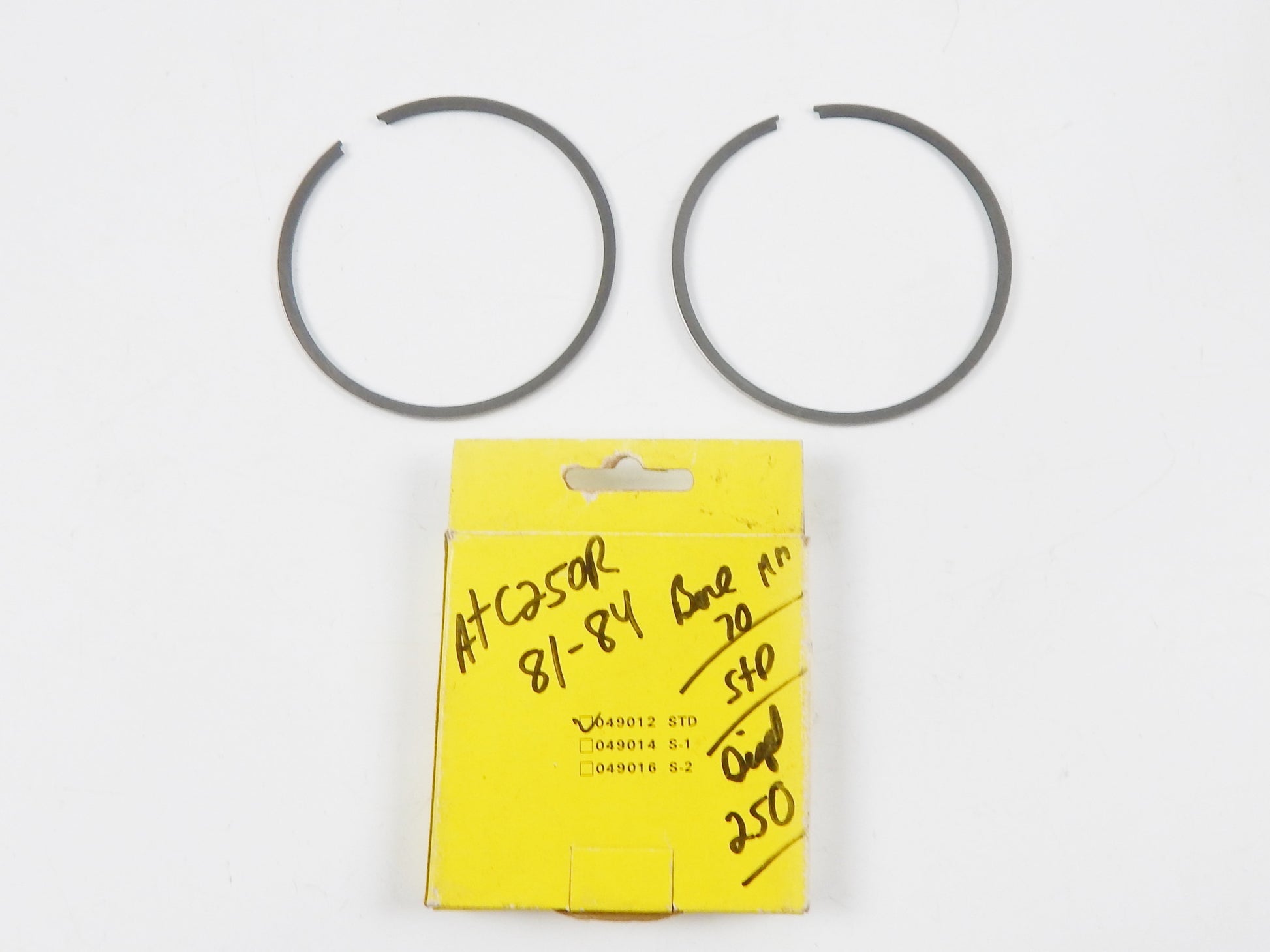 BIG ALS 250R KIT PISTON RINGS 1981-1984 ATC 250R HONDA ATV 3 WHEELER VINTAGE - MotoRaider