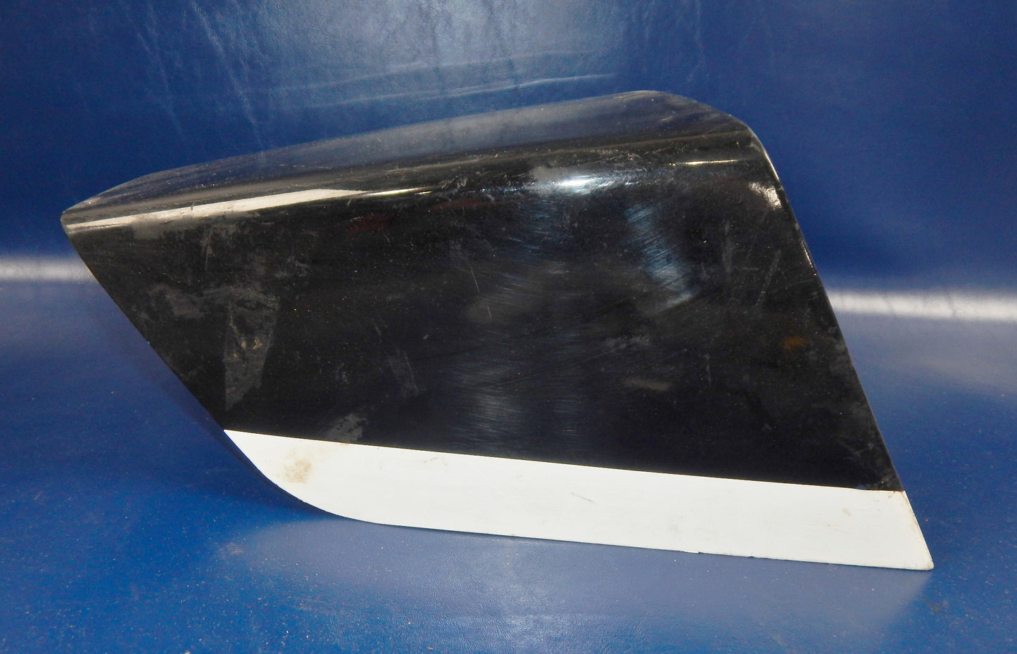 1970's MOTORCYCLE FIBERGLASS TAIL SECTION SEAT FAIRING COWLING BLACK RACING CAFÉ - MotoRaider