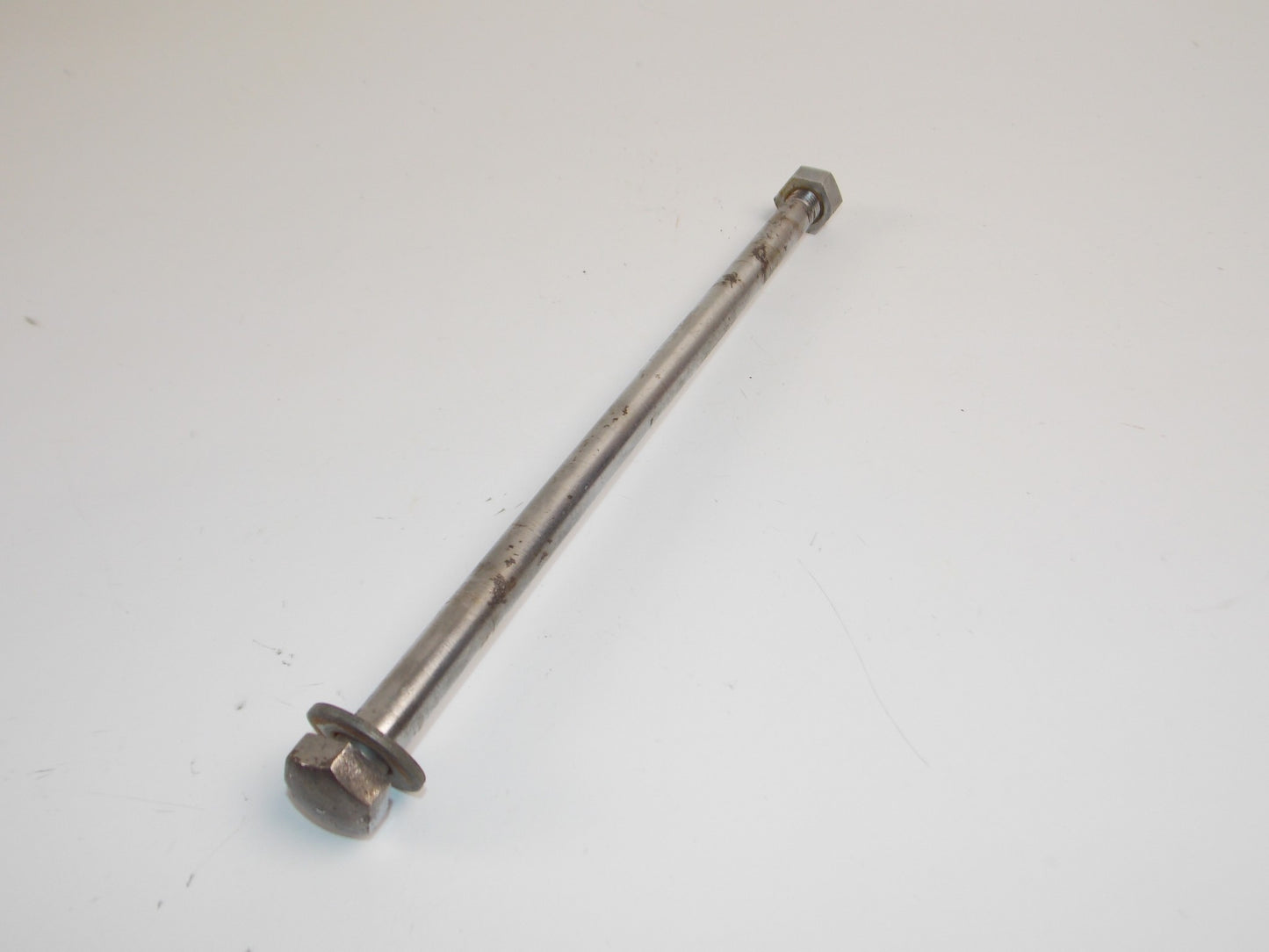 1969 HONDA DREAM CA150 FRAME CHASSIS SWING ARM SWIVEL NUT BOLT AXLE - MotoRaider