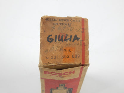 BOSCH ENGAGING RELAY 6 VOLTS GIULIA ALFA 0.331.302.009 VINTAGE - MotoRaider