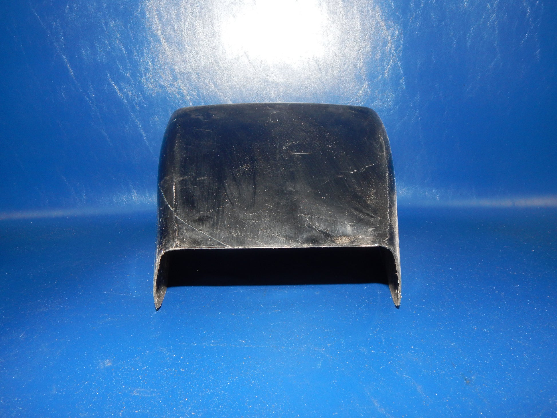 1970's MOTORCYCLE FIBERGLASS TAIL SECTION SEAT FAIRING COWLING BLACK RACING CAFÉ - MotoRaider