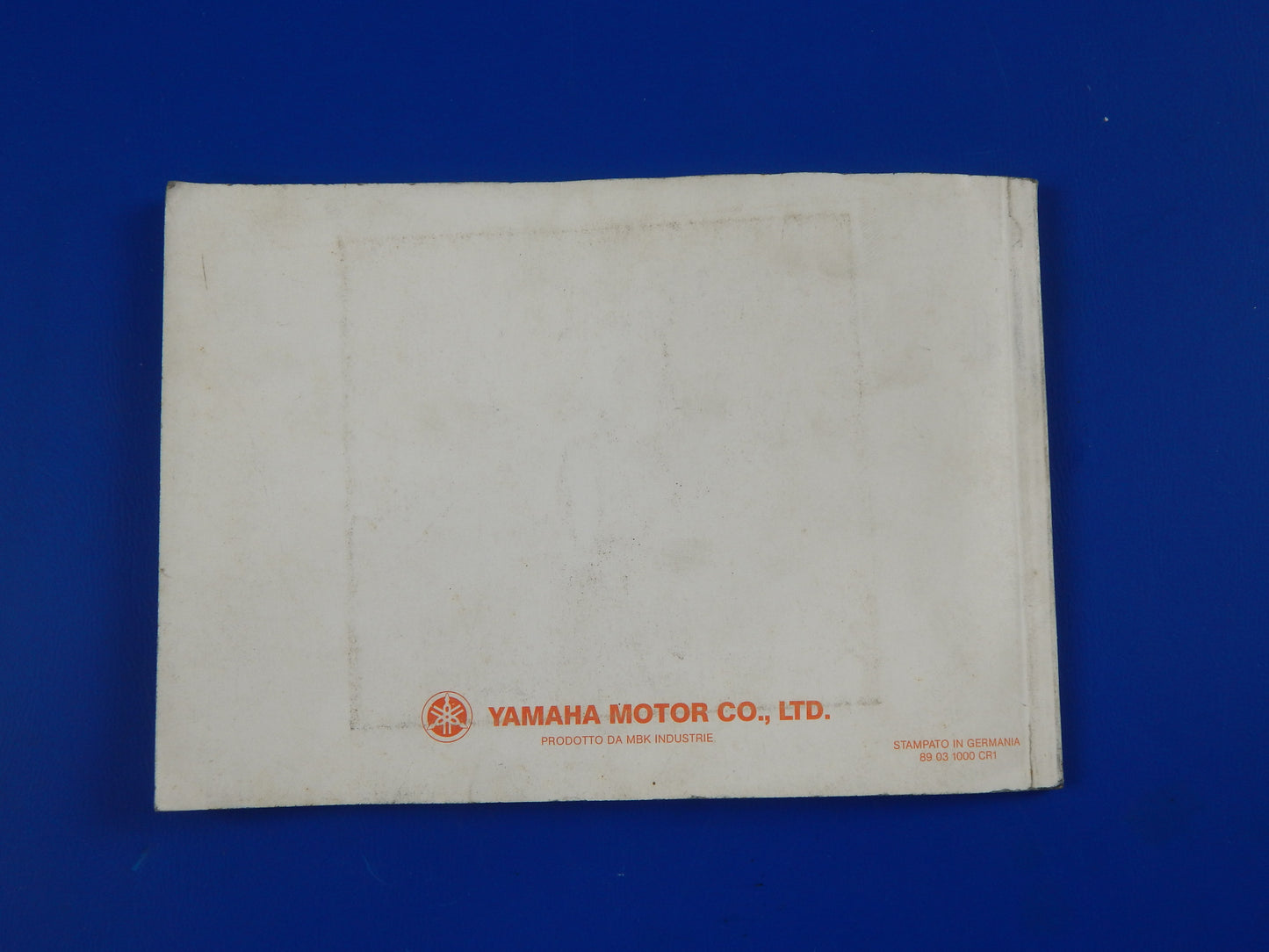 1989 YAMAHA DT125R USER OWNER MANUAL BOOK  3PY-F8199-WO VINTAGE - MotoRaider