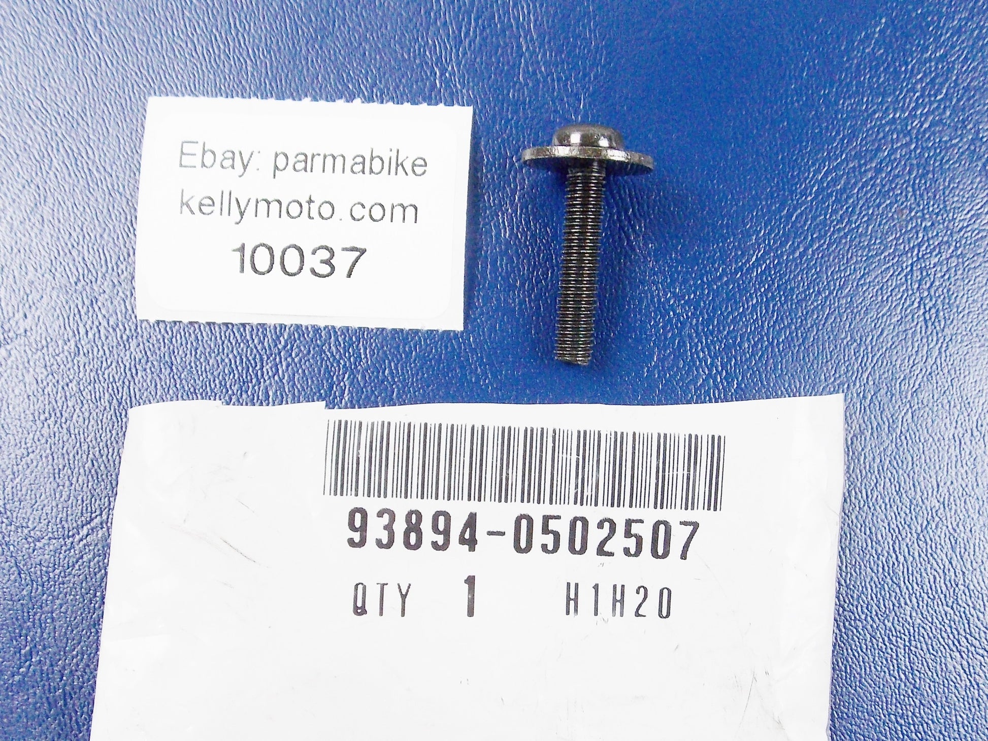 NOS OEM HONDA CBR600F 2001-02/TRX300 WASHER SCREW 5x25 93894-0502507 - MotoRaider