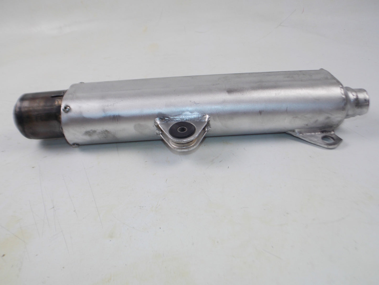 HUSQVARNA 1980's ALUMINUM SPARK ARRESTER L=485MM INLET D=18MM MUFFLER EXHAUST - MotoRaider