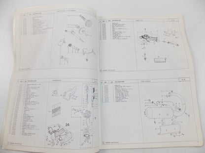 01/1999 SPARE PARTS CATALOG BOOK MANUAL PEUGEOT GAMMA SPEEDFIGHT 100 ITALIAN - MotoRaider