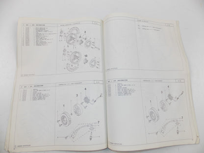 01/1999 SPARE PARTS CATALOG BOOK MANUAL PEUGEOT GAMMA SPEEDFIGHT 100 ITALIAN - MotoRaider