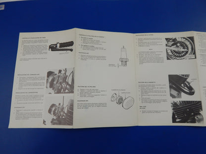 1980's ITALJET JC5D M5D OWNER MANUAL BOOKLET BROCHURE ITALIAN MINI 50cc MOTOCROS - MotoRaider