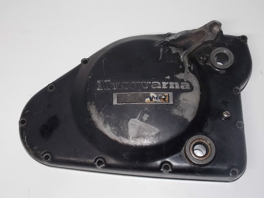 1972 - 1976 Husqvarna WR CR RT 250 400 CLUTCH SIDE COVER LEFT ENGINE MOTOR #2 - MotoRaider