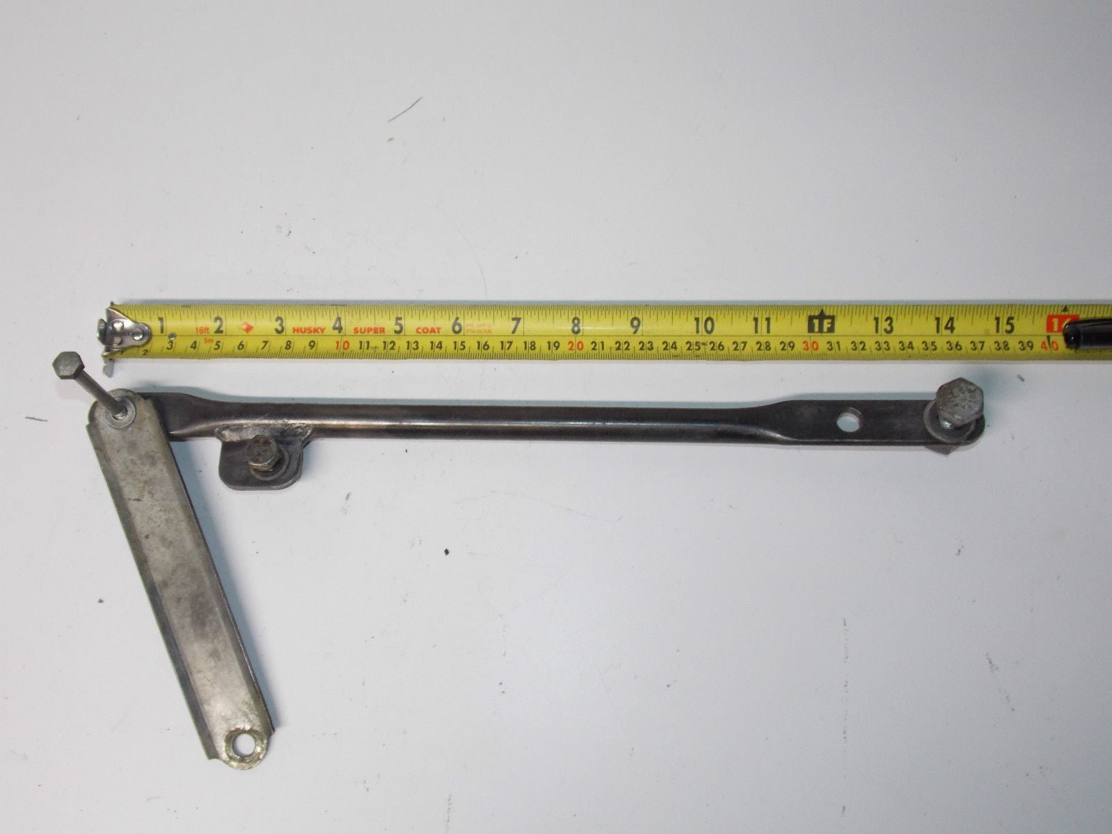 VINTAGE HUSQVARNA REAR WHEEL BRAKE PLATE STAY LINK ARM ROD ANCHOR BAR 14" - MotoRaider