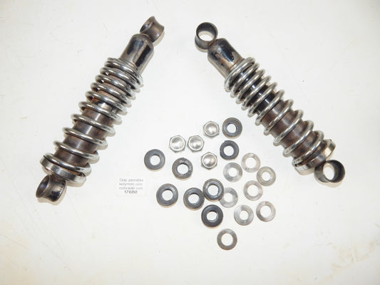 1970 GILERA 125 GIUBILEO SUSPENSION REAR SHOCKS + HARDWARE VINTAGE ITALY - MotoRaider