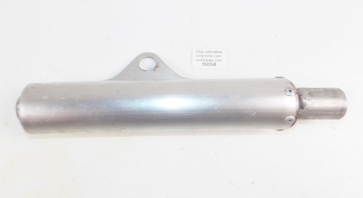 VINTAGE MX ALUMINUM EXHAUST MUFFLER SILENCER LENGTH 340mm BODY D=55mm HONDA BETA - MotoRaider