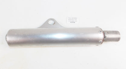 VINTAGE MX ALUMINUM EXHAUST MUFFLER SILENCER LENGTH 340mm BODY D=55mm HONDA BETA - MotoRaider