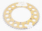 ALUMINUM GOLD REAR SPROCKET 56T BETA GRIMECA VILLA APRILIA GILERA VINTAGE ITALY - MotoRaider