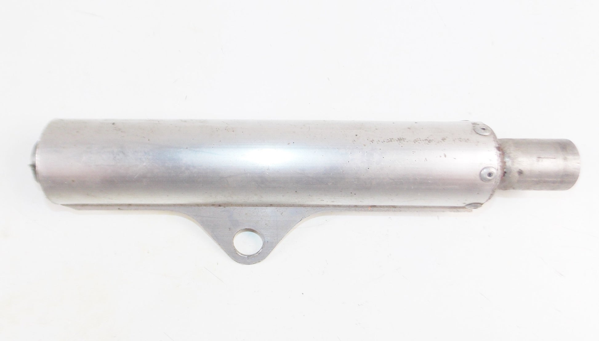 VINTAGE MX ALUMINUM EXHAUST MUFFLER SILENCER LENGTH 340mm BODY D=55mm HONDA BETA - MotoRaider