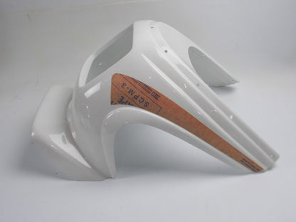 NOS OEM LAVERDA 1984 125 LB HEADLIGHT FAIRING COWLING COVER WHITE 61937643 - MotoRaider