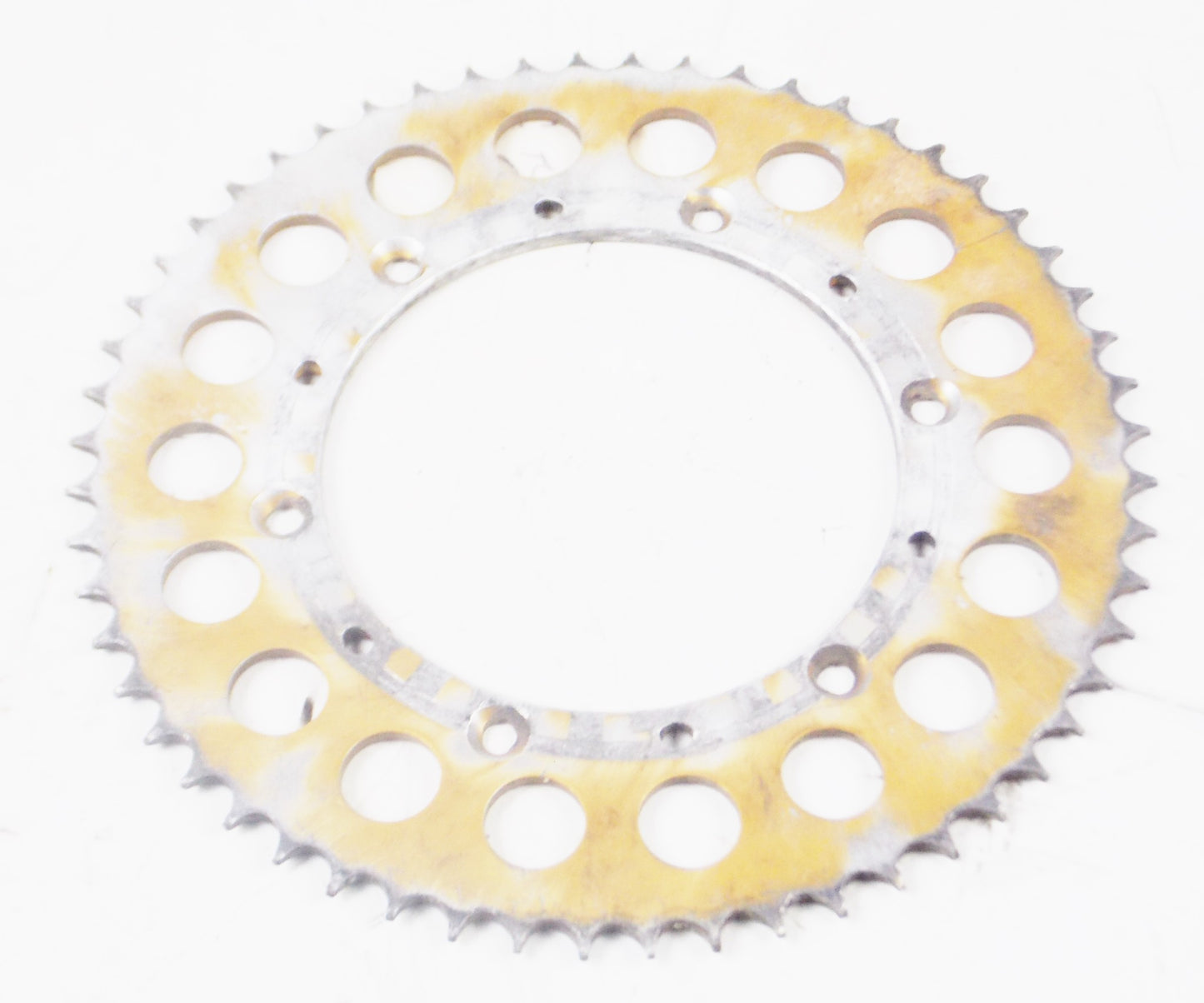 ALUMINUM GOLD REAR SPROCKET 56T BETA GRIMECA VILLA APRILIA GILERA VINTAGE ITALY - MotoRaider