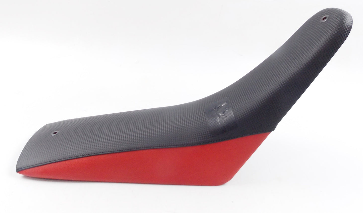 OEM MALAGUTI H X 50 CROSS SADDLE SEAT BLACK RED MINICROSS - MotoRaider