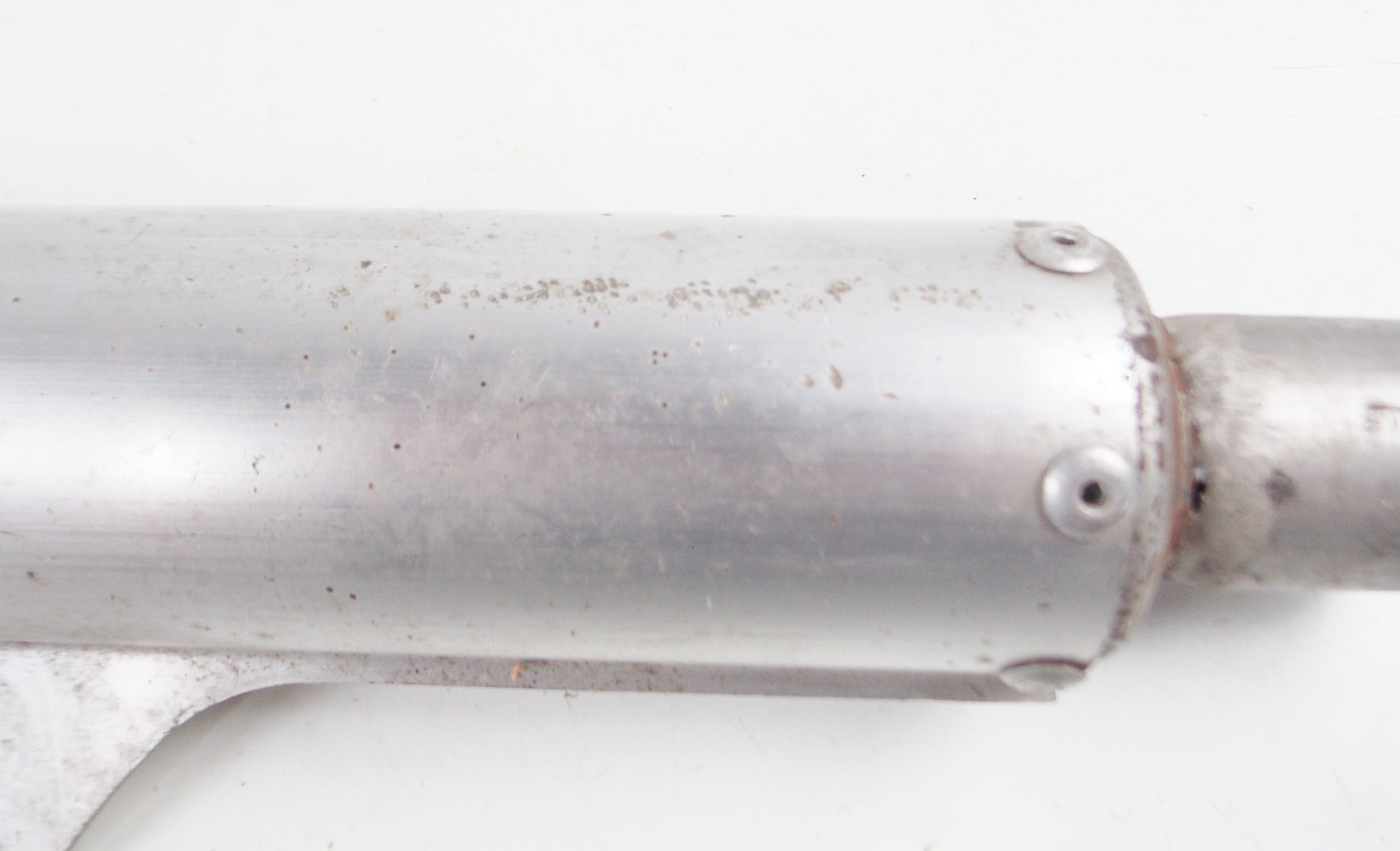 VINTAGE MX ALUMINUM EXHAUST MUFFLER SILENCER LENGTH 340mm BODY D=55mm HONDA BETA - MotoRaider