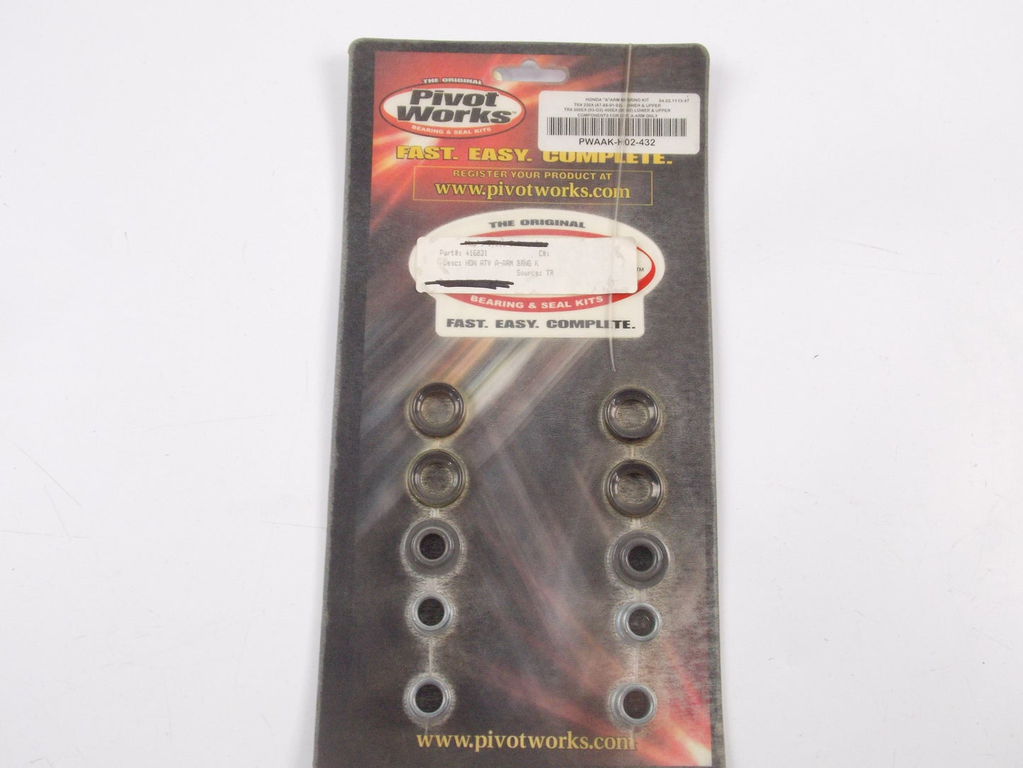 NOS PIVOT WORKS BEARING & SEAL KITS FOR A-ARM HONDA TRX250 87-88 91-92  # 416831 - MotoRaider