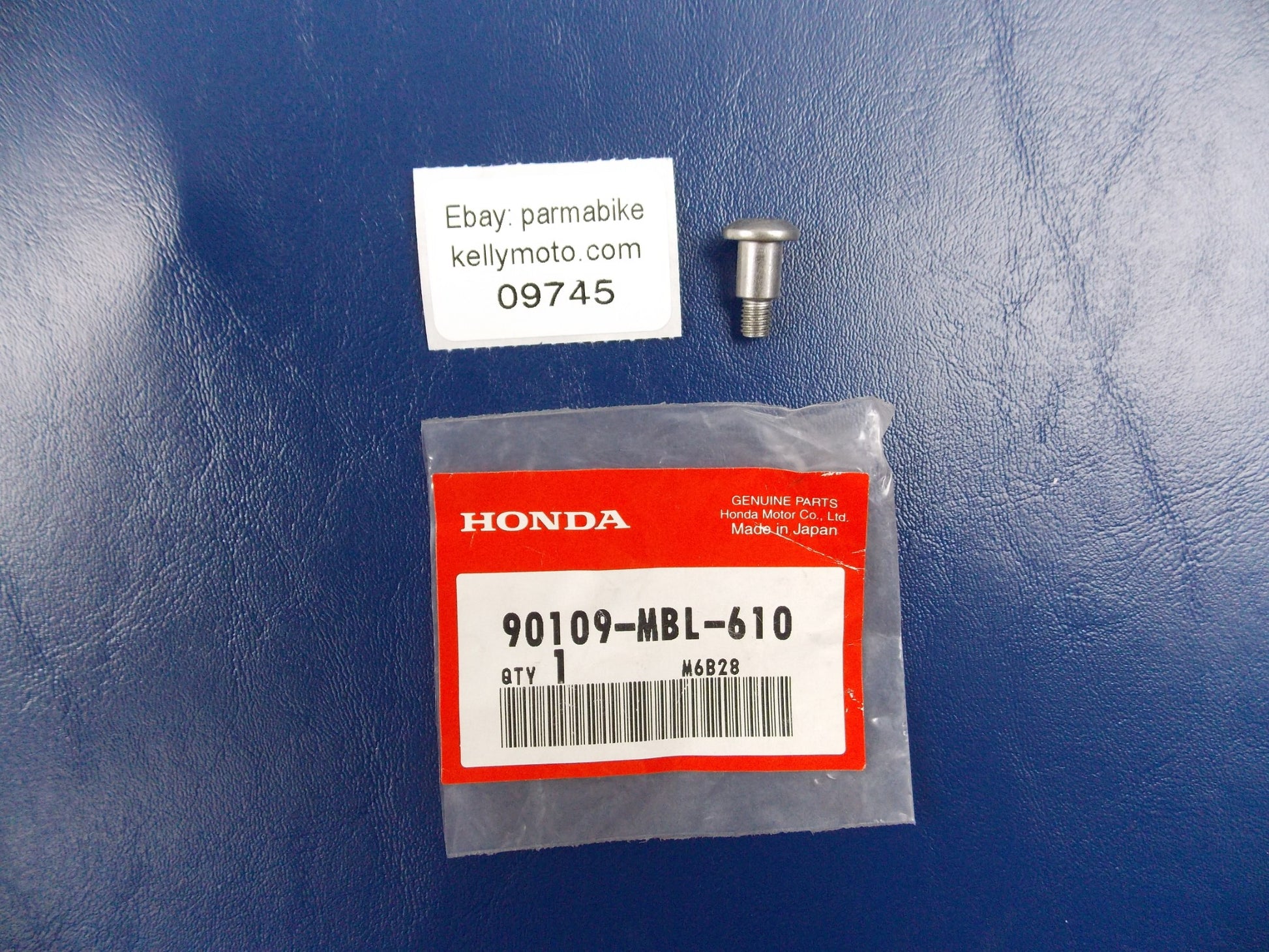 OEM HONDA SCOOTER NSS250S 2004-07/GL1800 2006-17 SCREW PAN 5x15.5 90109-MBL-610 - MotoRaider