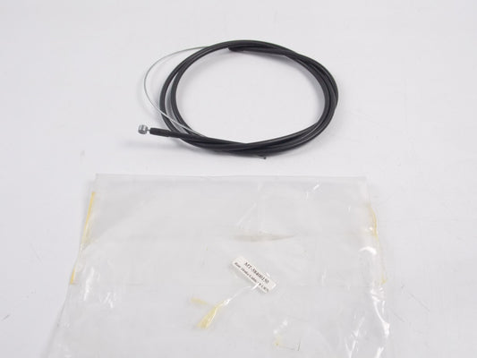 NOS OEM HUSQVARNA 1998 CR 50 BLACK VINYL REAR WHEEL BRAKE CABLE MT-58400150 - MotoRaider