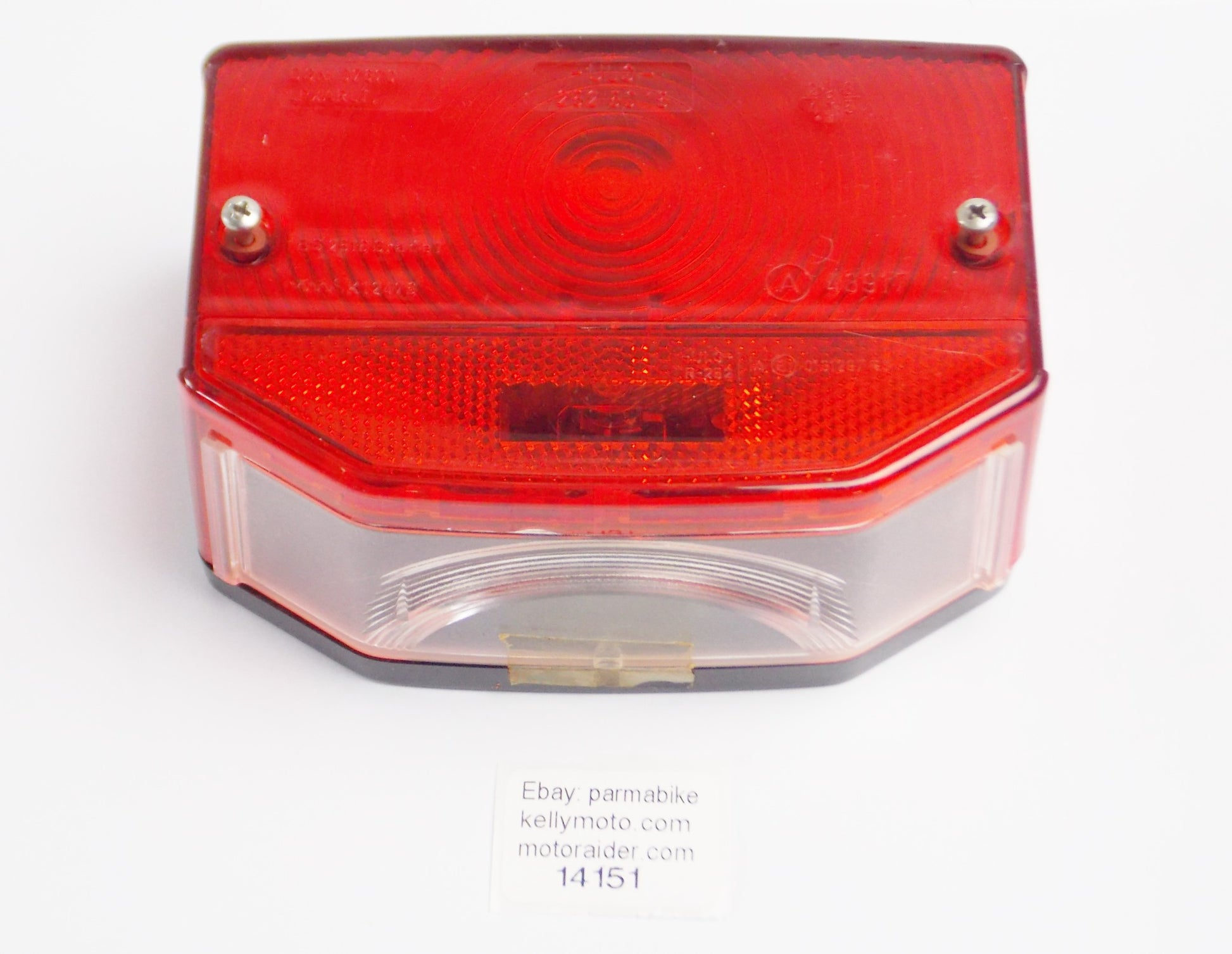 OEM LAVERDA 1984 LB125 1985 LB1 125 CUSTOM ULO TAILLIGHT 76102226 76 102 226 - MotoRaider